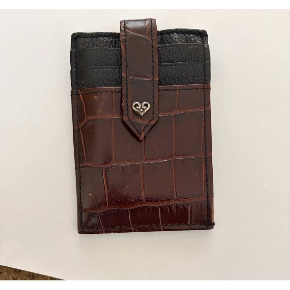 BRIGHTON “I read, I travel, I become” Signature Card Holder